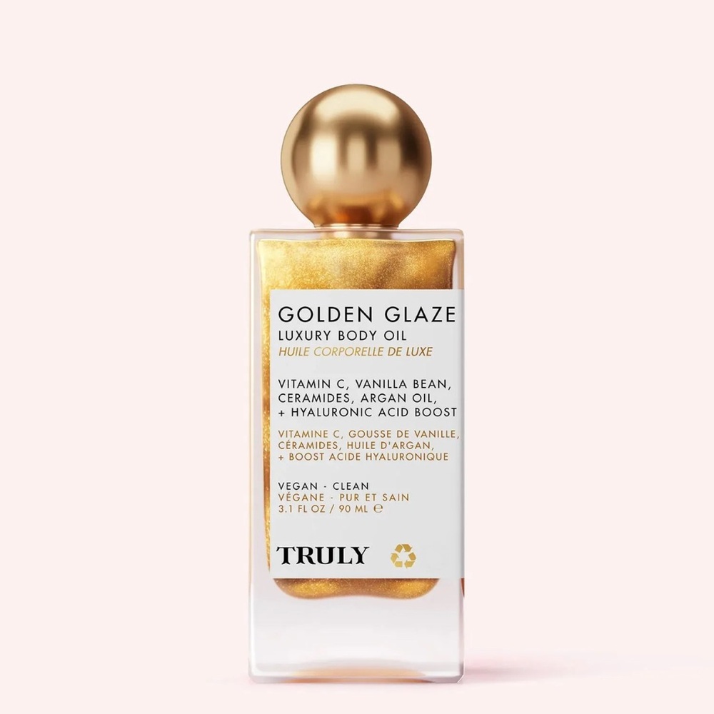 TRULY Golden Luxury Body Oil with Shimmer